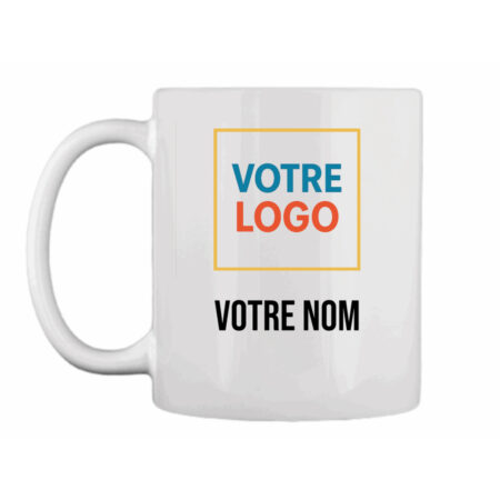 Mug personnalisable « Logo et Nom »